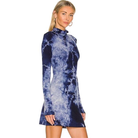 House of Harlow x REVOLVE Bryla Mini Dress Tie Dye NWT Size Small - Picture 2 of 3